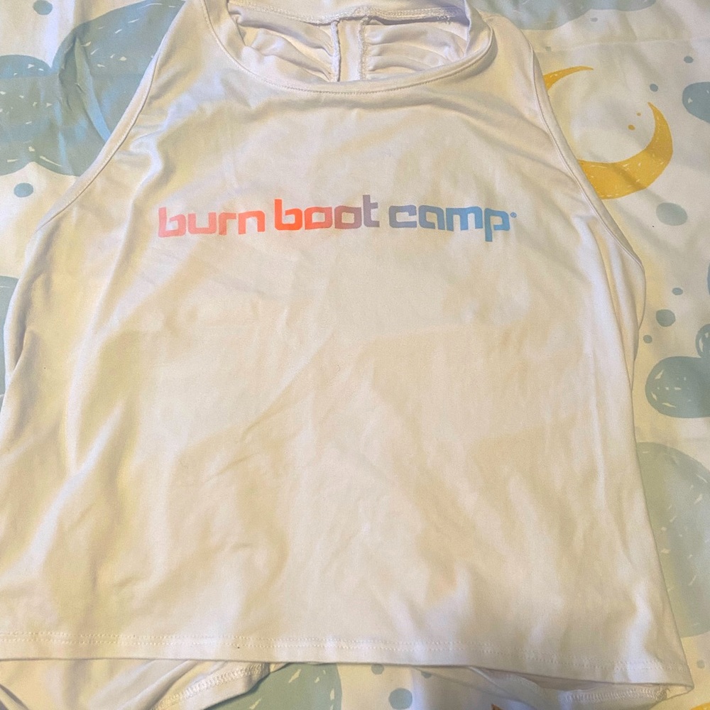 Burn Boot Camp crop top shirt